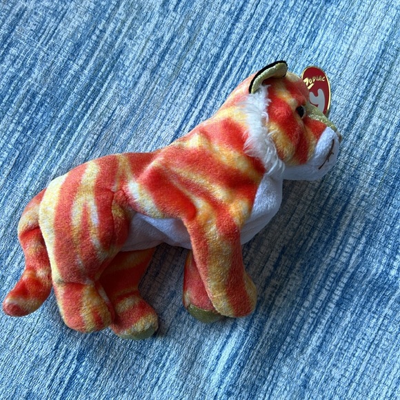 Ty 1998 Tiger Zodiac Beanie Baby - Picture 5 of 5